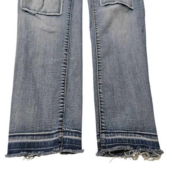 Roebuck R1893 Jeans Womens Size 8 Straight Leg Mid Rise Light Wash Denim Pants - Picture 5 of 9